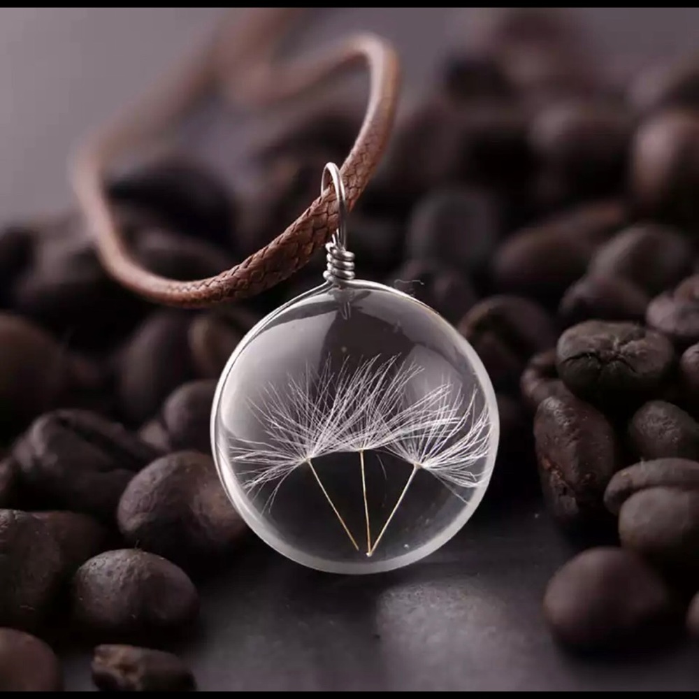 Dandelion Seed Necklace🛍3/$25.